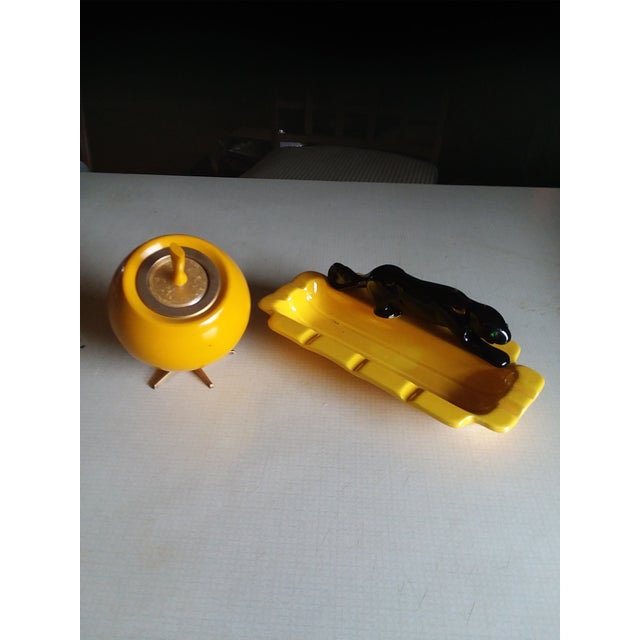 Vintage MidCentury Modern ElectroMatch Table Lighter and Panther