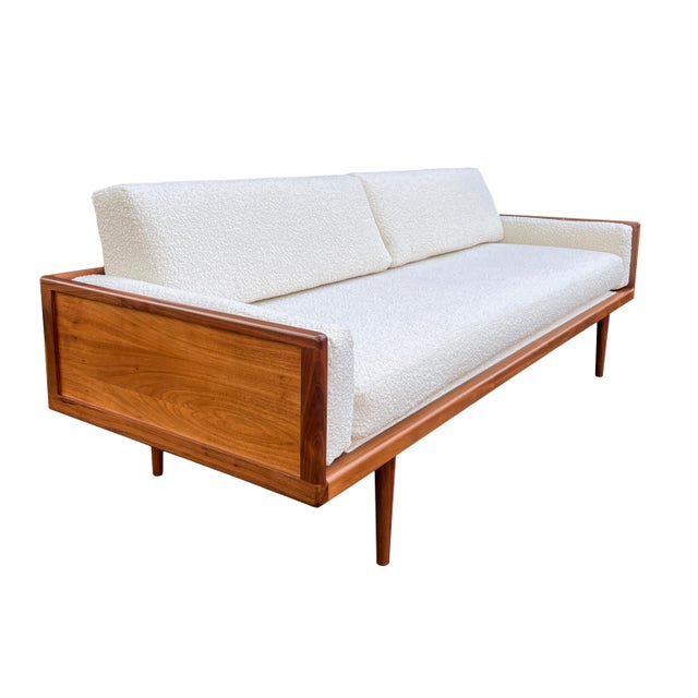 Stunning mid-century modern sofa designed by Mel Smilow for the Smilow-Thielle Furniture Company in the 1950s. Known as...