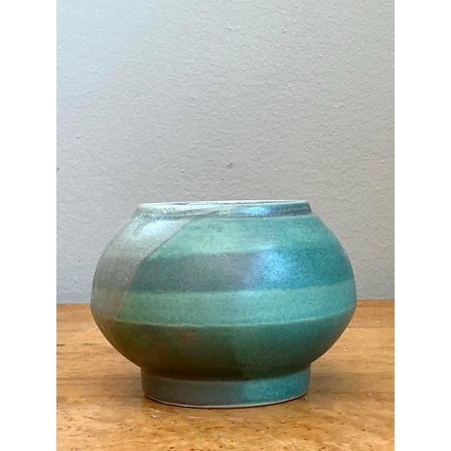 Late 20th Century Vintage Original Studio Pottery Bowl For Sale - Image 5 of 12
