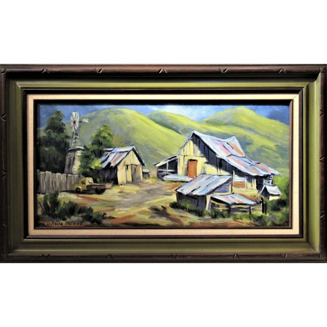 Textile Clifford Holmes, The Old Farm, California For Sale - Image 7 of 7