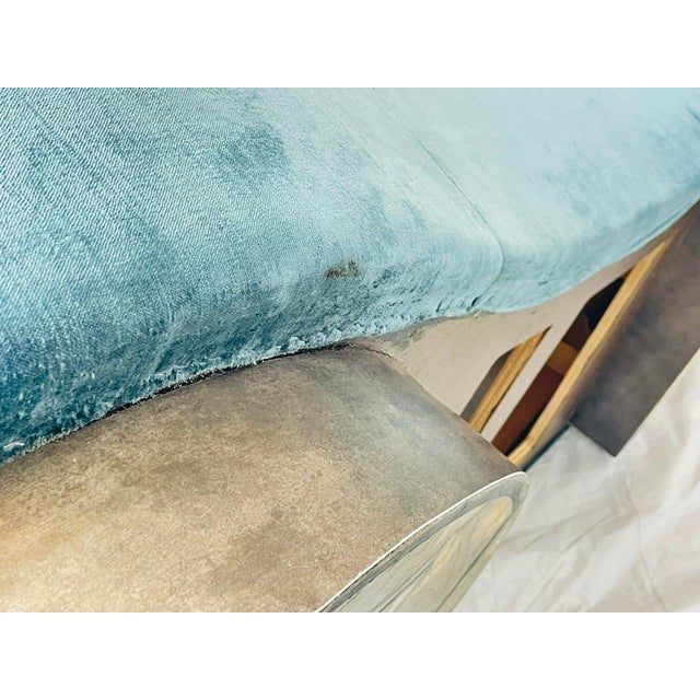 1980s Sculptural Curved Serpentine Sofa in the Manner of Vladimir Kagan For Sale - Image 17 of 18