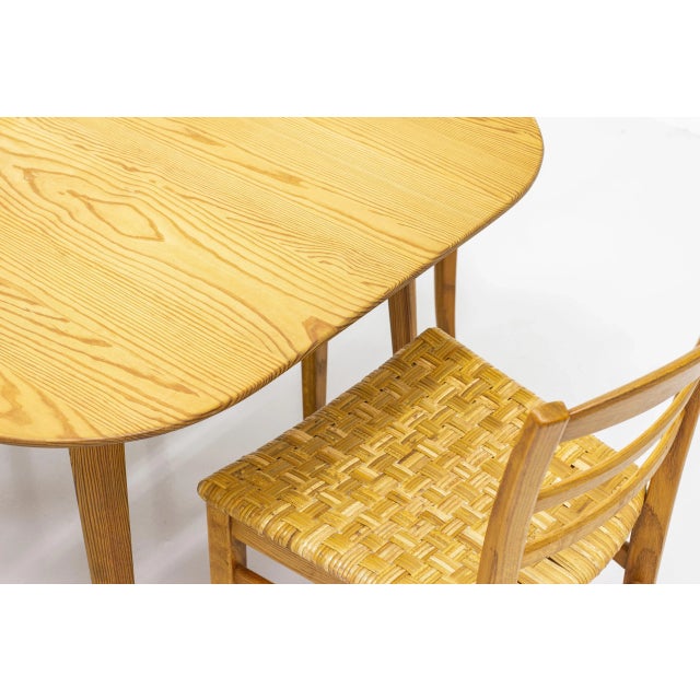 Pine Sportstuge Table by Carl Malmsten For Sale - Image 8 of 11