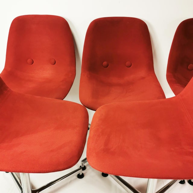 Eyes Chairs by J. Foersom & P. Hiort-lorenzen for Erik Jorgensen, Denmark, 2009, Set of 6 For Sale - Image 10 of 18