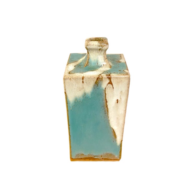 Shoji Hamada (1894–1978) Japanese Mingei Stoneware Bottle Vase For Sale - Image 4 of 11