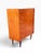 Mid-Century Modern Mid-Century Danish Modern Teak Tallboy Dresser | Six Drawers With Carved Oval Pulls For Sale - Image 3 of 11