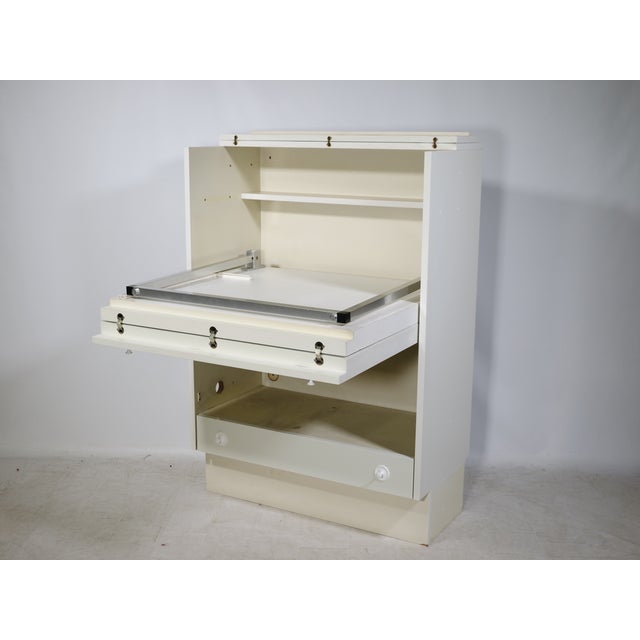 Postmodern Wooden Highboard Cabinet with Fold-Out Desk from Interlübke, 1970s-1980s For Sale - Image 18 of 18