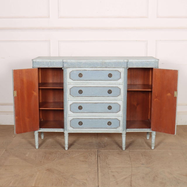 French Painted Sideboard, 1920s For Sale - Image 12 of 13