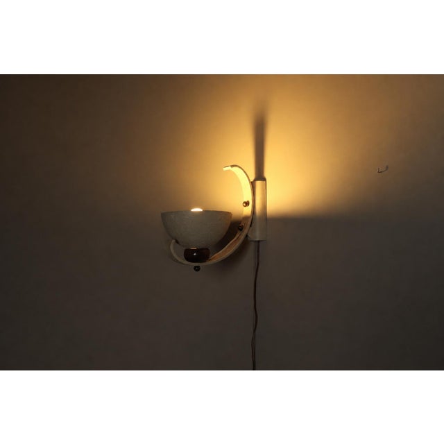 Mid-Century French Sculptural Wall Uplighters, 1950, Set of 2 For Sale - Image 14 of 16