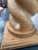 Mid 20th Century Vintage Spiral Carved Wood Table Lamp in the Style of Michael Taylor For Sale - Image 5 of 10