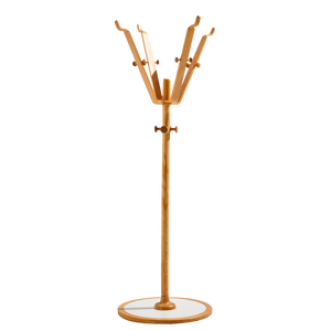 Beech Coat Stand by Søren Nissen & Ebbe Gehl for Aksel Kjersgaard, 1960s