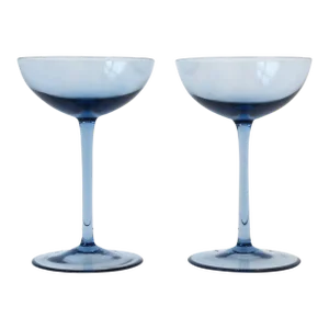 Italian Murano Cocktail or Champagne Coupe Glasses, Vincenzo Nason & Cie, 1990s