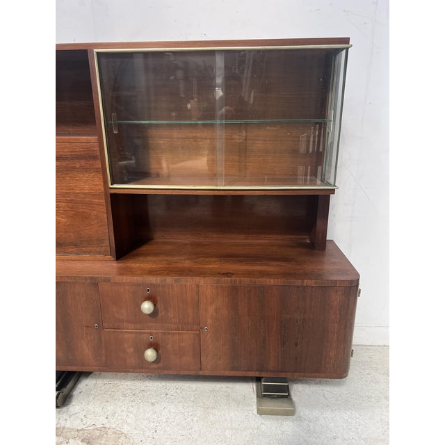 Art Deco Architect's Buffet, 20th Century For Sale - Image 12 of 18