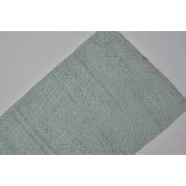 1960s Handmade Hemp Runner Rug, 1960s For Sale - Image 5 of 11