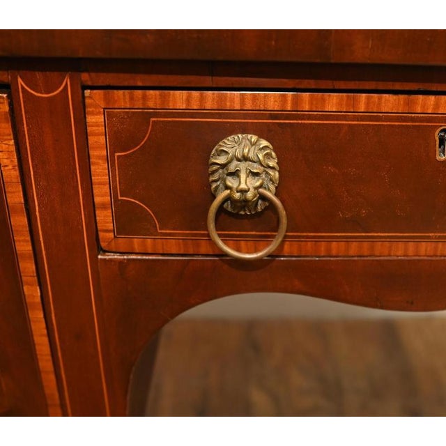 Edwardian Mahogany Sheraton Sideboard, 1910 For Sale - Image 5 of 9