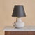 Black French White Ceramic Table Lamp, 1960s - 2 Available For Sale - Image 8 of 12
