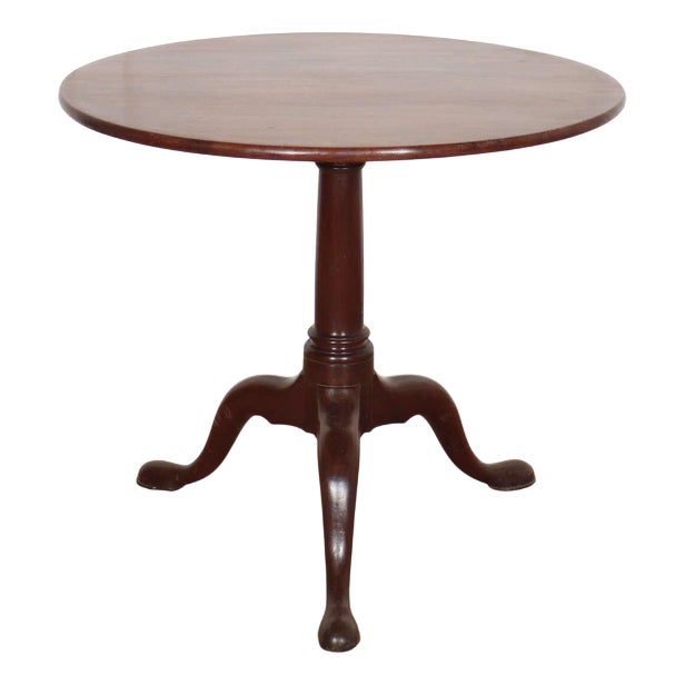 English Tripod Table, 18th Century For Sale