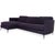 Fabric Osaka Corner Sofa in Blue Purple Aubergine from BoConcept For Sale - Image 15 of 15