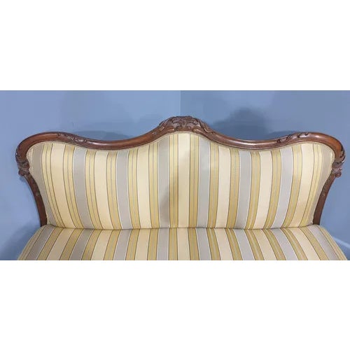 Antique Victorian Sofa, 1880s For Sale - Image 4 of 12