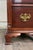 Late 20th Century Vintage Thomasville Mahogany Vanity Dressing Table With Mirror For Sale - Image 5 of 18