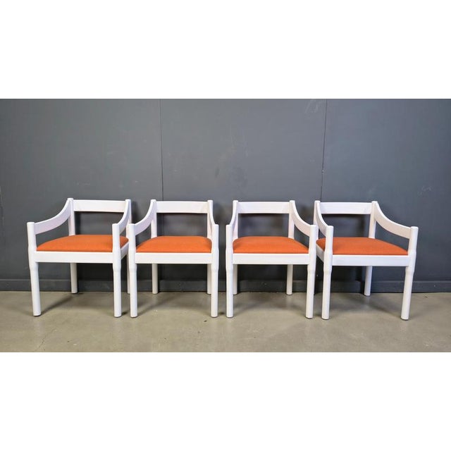 Carimate Armchairs from Vico Magistretti, 1960s, Set of 4 For Sale - Image 15 of 17