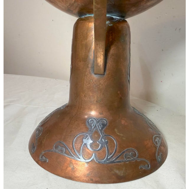 1910s Antique 1912 Madison Club Heintz Sterling Silver Bronze Art Deco Golf Trophy For Sale - Image 5 of 17
