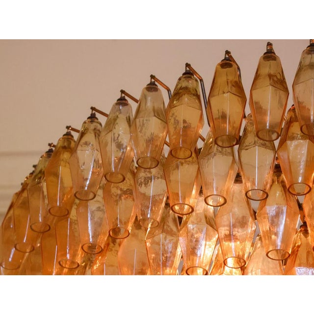 Murano Glass Chandelier in the style of Venini, 1990s For Sale - Image 11 of 14