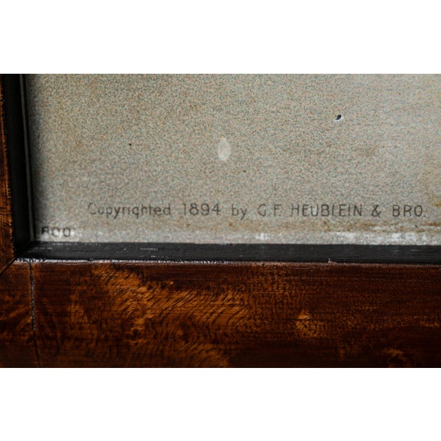Brown Late 19th Century "The Club Cocktails" Tin Litho Advertising Sign For Sale - Image 8 of 13