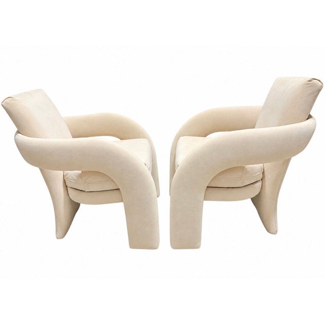 1980s Pair Carsons Elephant Lounge Chairs, 1980 For Sale - Image 5 of 8