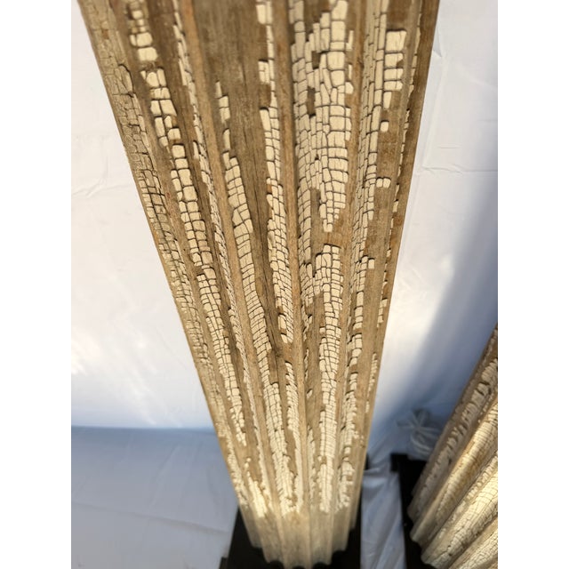 2020s Vintage Architectural Column Lamps - a Pair For Sale - Image 5 of 10