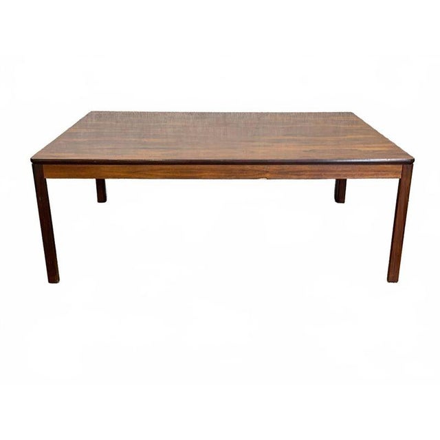 Mid-Century Modern Brødrene Blindheim Mid-Century Modern Danish Rosewood Coffee Table, For Sale - Image 3 of 6