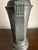 Dark Gray Antique 18th Century German Pewter Hand Etched Lidded Beer Stein for a Tradesman Stamped 1799 For Sale - Image 8 of 12