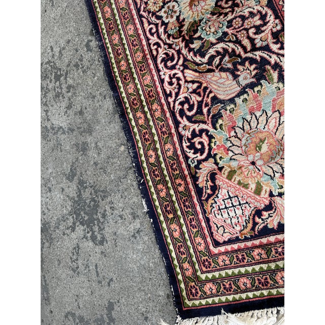 8ft 10in X 12ft Hand Knotted Silk Gulmarg Area Rug For Sale In San Francisco - Image 6 of 7