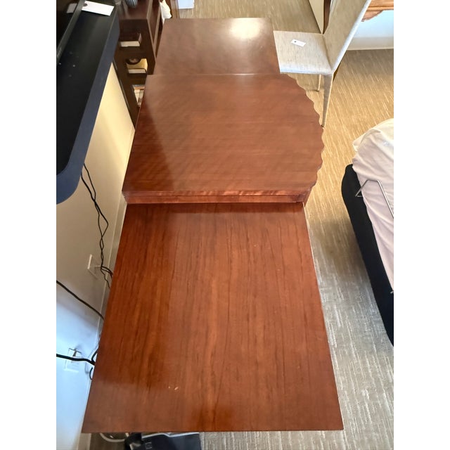 Late 20th Century Art Deco Style Sculptural Walnut Sideboard / Credenza For Sale - Image 14 of 16