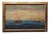 French Artist, Naval Battle, 1800s, Oil on Board, Framed For Sale