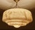 Art Deco Pendant Light in Pink Marble Glass, 1930s For Sale - Image 6 of 17