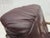 Scandinavian Armchair in Brown Furniture Leather, 1970s For Sale - Image 4 of 18