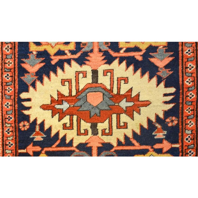 Tribal Early 20th Century Vintage Persian Runner For Sale - Image 3 of 6