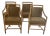 Vintage “Target” Back McQuire Side Chairs For Sale