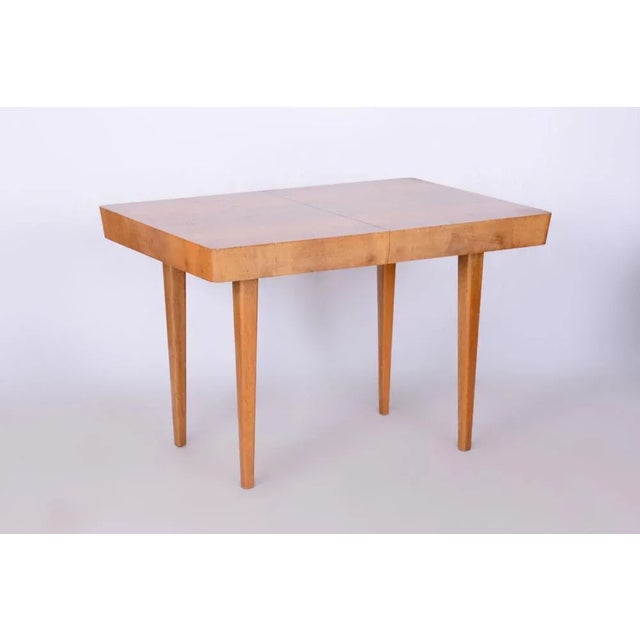 Art Deco Oak Dining Table by Jindřich Halabala for Up Závody, 1940s For Sale - Image 3 of 13