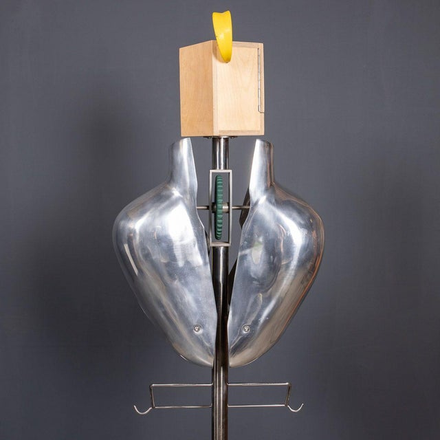 Polished Metal Torso Valet Stand, Circa 1980 For Sale - Image 14 of 18