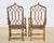 Set of Eight McGuire High Back Rattan Cathedral Dining Chairs For Sale - Image 11 of 12