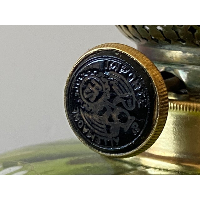 Antique Oil Lamp by Hugo Schneider for Hasag, Germany, Late 1800s For Sale - Image 5 of 12