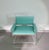 Turquoise Acrylic Glass Chair, 1980s For Sale - Image 8 of 18