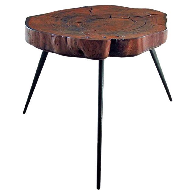 Tree Trunk Coffee Table, 1950s For Sale
