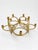 1960s Mid-Century Modern Sculptural Brass 10-Light Ring Candelabra, 1960s For Sale - Image 5 of 5