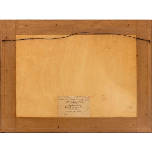 Benjamin West Cottage Amongst the Trees Pencil For Sale - Image 4 of 5