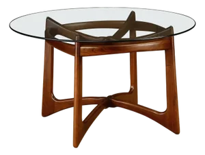 Adrian Pearsall for Craft Associates 'Compass' Dining Table in Walnut, 1960s
