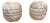 Pair of 1968 Mancioli for Raymor Italian Ceramic Yarn Ball Lidded Boxes For Sale