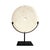 2010s Hand-Carved Indonesian Marble Disk on Stand, 10 Inches For Sale - Image 5 of 15