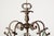 Mid-Century Modern Italian Etched Starburst Glass Lantern For Sale - Image 3 of 6